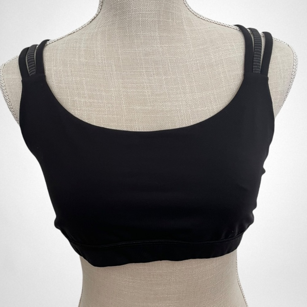 Lululemon Energy Bra Strappy Black Size 10